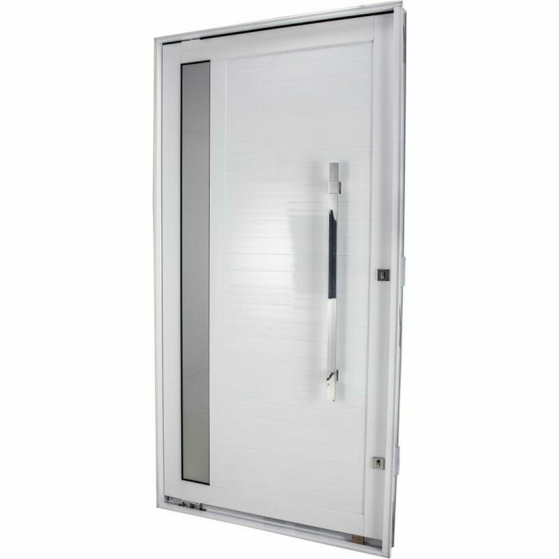 PORTA LAMBRI COM VISOR COM PUXADOR RETO GRANDE 80CM - PIVOTANTE